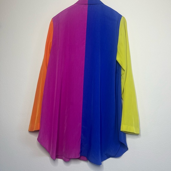 Vintage Multicolor Button-Down Shirt - Picture 5 of 6